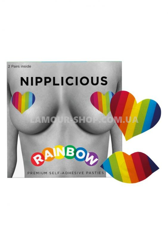 фото Пестіси Nipplicious Rainbow Pasties