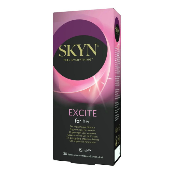 Гель SKYN Excite for her 15 мл, поколювання, ефект тепло-холод