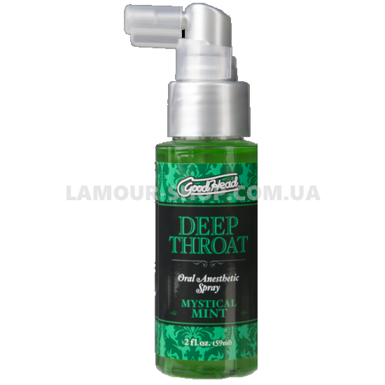 фото Спрей для минета Doc Johnson GoodHead Deep Throat Spray – Mystical Mint (59 мл)