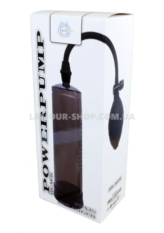 фото Вакуумна помпа Boss Series: Power pump - Black, 