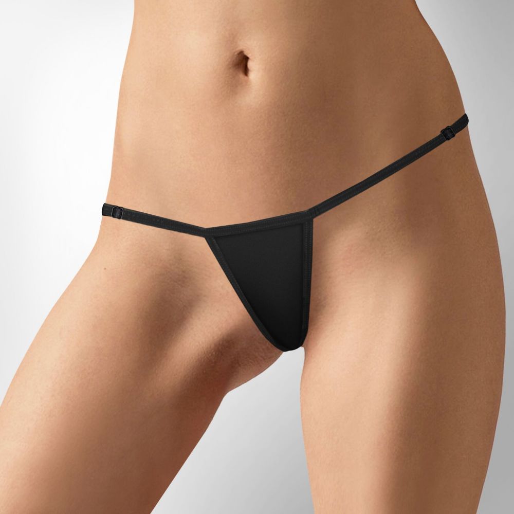 фото Трусики з ланцюжком Bad Bitch чорні, розмір L-2XL