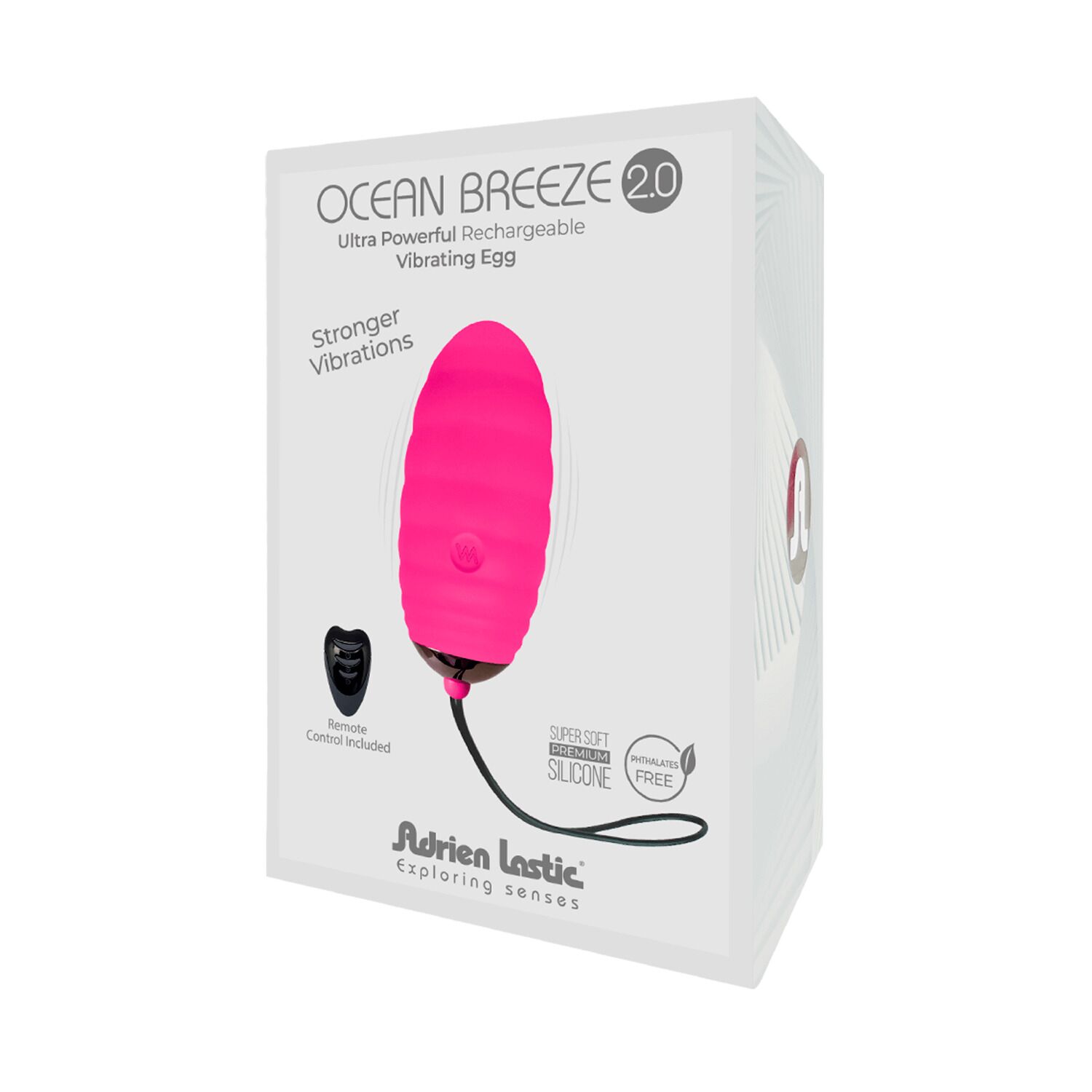 фото Віброяйце Adrien Lastic Ocean Breeze 2.0 Pink