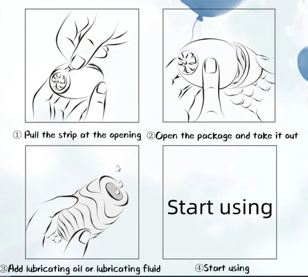 фото Мастурбатор Pretty Love - Double Sided EGG