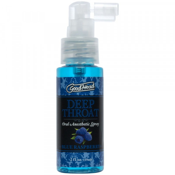 Спрей для минета Doc Johnson GoodHead DeepThroat Spray – Blue Raspberry 59 мл