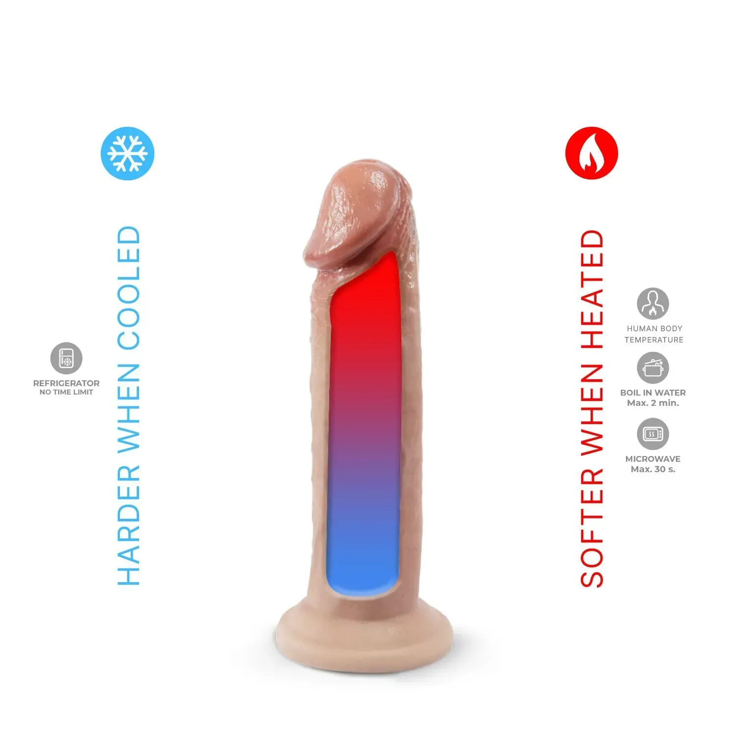 фото Фалоімітатор  SilexD Robby Premium Real Skin Flesh (MODEL 2 size 6in)