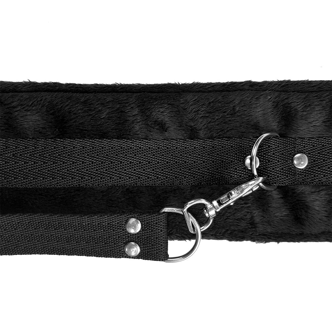 фото Набір, нашийник з повідцем та маска Art of Sex - Soft Touch Light, Чорний