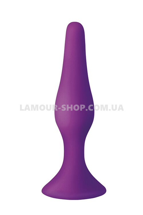 фото Анальная пробка на присоске MAI Attraction Toys №34 Purple