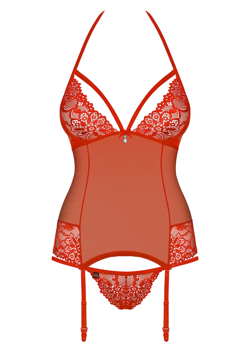 фото Корсет Corset & Thong Red S/M