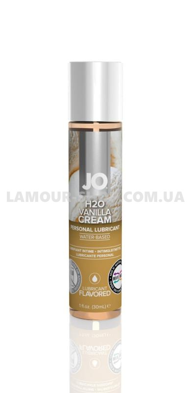 фото Лубрикант на водній основі System JO H2O - Vanilla Cream (30 мл)