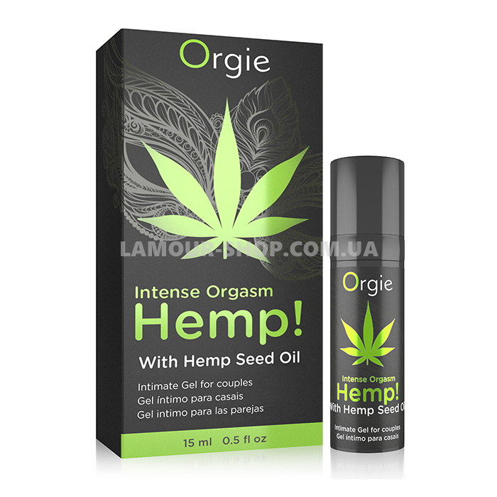 фото Возбуждающий гель ORGIE Hemp Intense Orgasm 15ml.