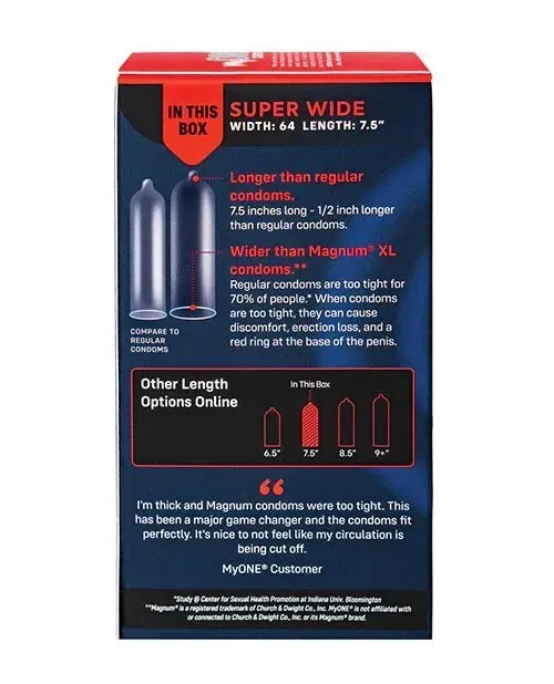 фото Презерватив MyONE Super Wide 64J 1шт