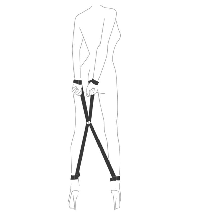 фото Набор для фіксації BDSM Crosswise