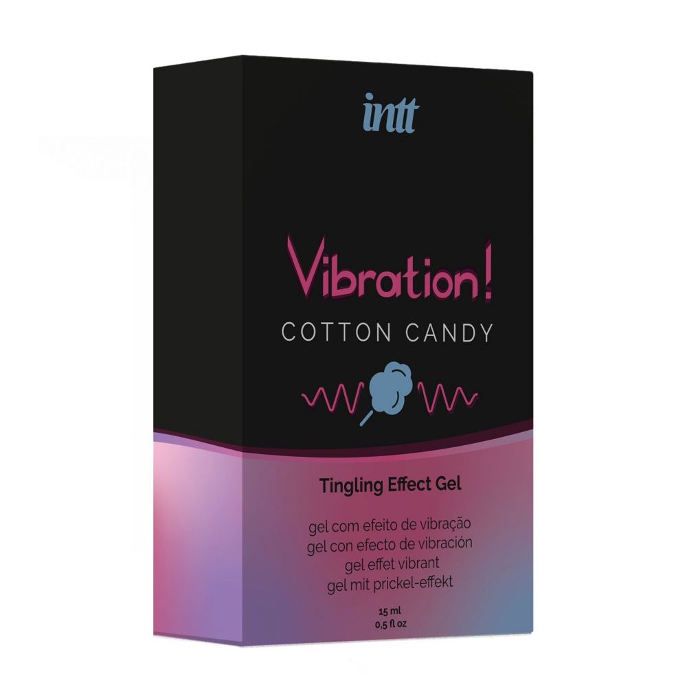 фото Рідкий вібратор Intt Vibration Cotton Candy (15 мл)