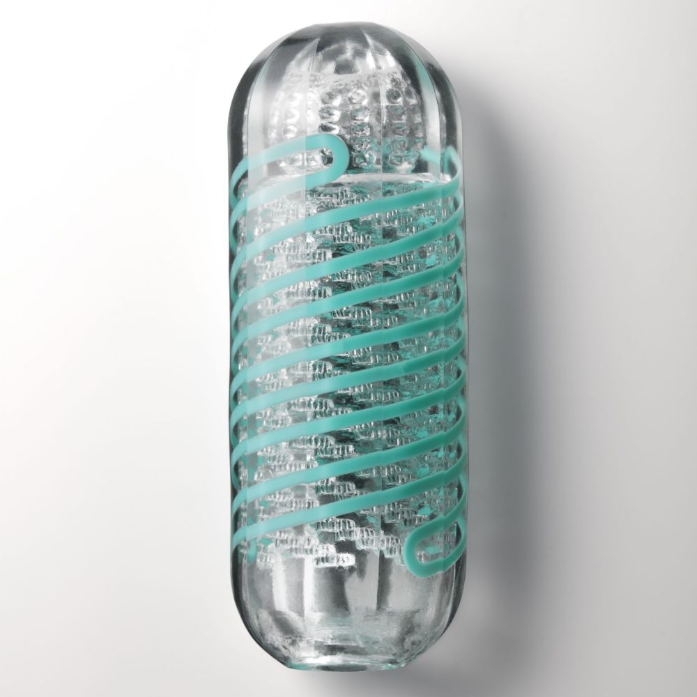 фото Мастурбатор Tenga Spinner Pixel пружною стимулювальною спіраллю всередині