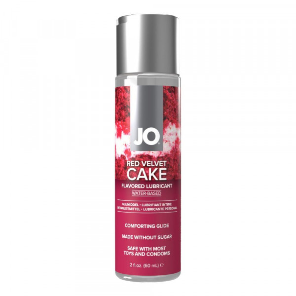 Змазка на водній основі System JO Red Velvet Cake (60 мл), без цукру