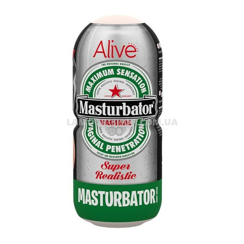 фото Мастурбатор-вагина Heineken Vagina в виде банки пива