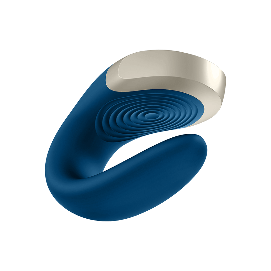 фото Смарт-вібратор для пар Satisfyer Double Love (Blue)
