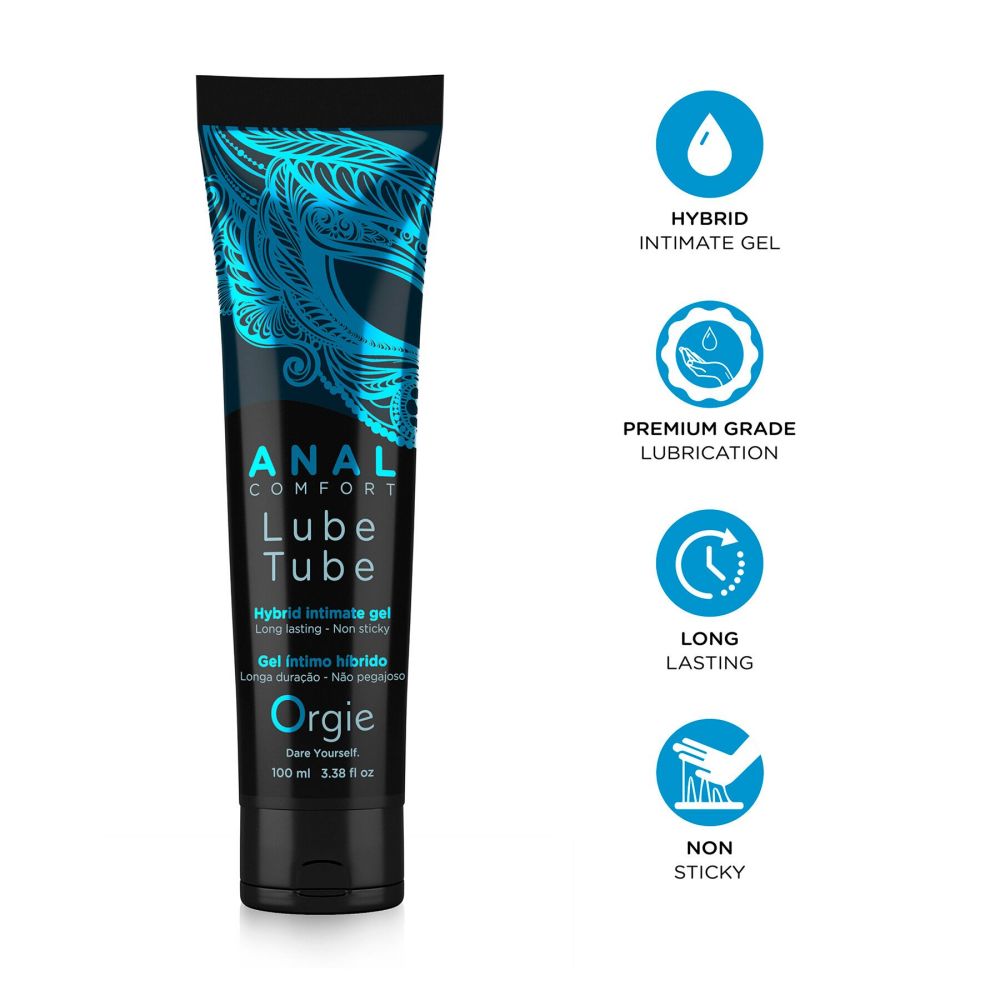 фото Анальна змазка Orgie Lube Tube Anal Comfort, 100 мл, водна основа
