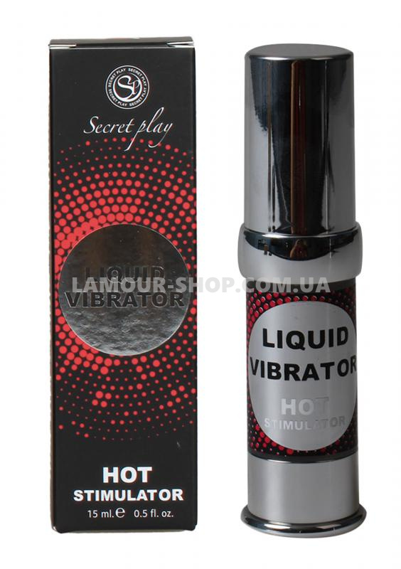 фото Рідкий вібратор Liquid Vibrator Hot 15 mlLiquid Vibrator Hot 15 ml