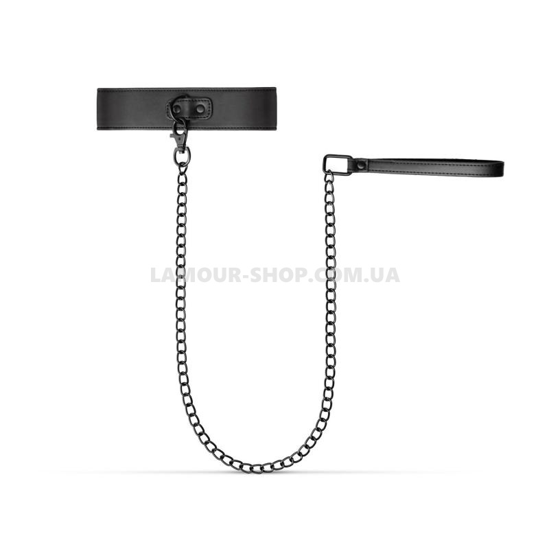 фото Нашийник с повідцем Bedroom Fantasies Collar & Leash