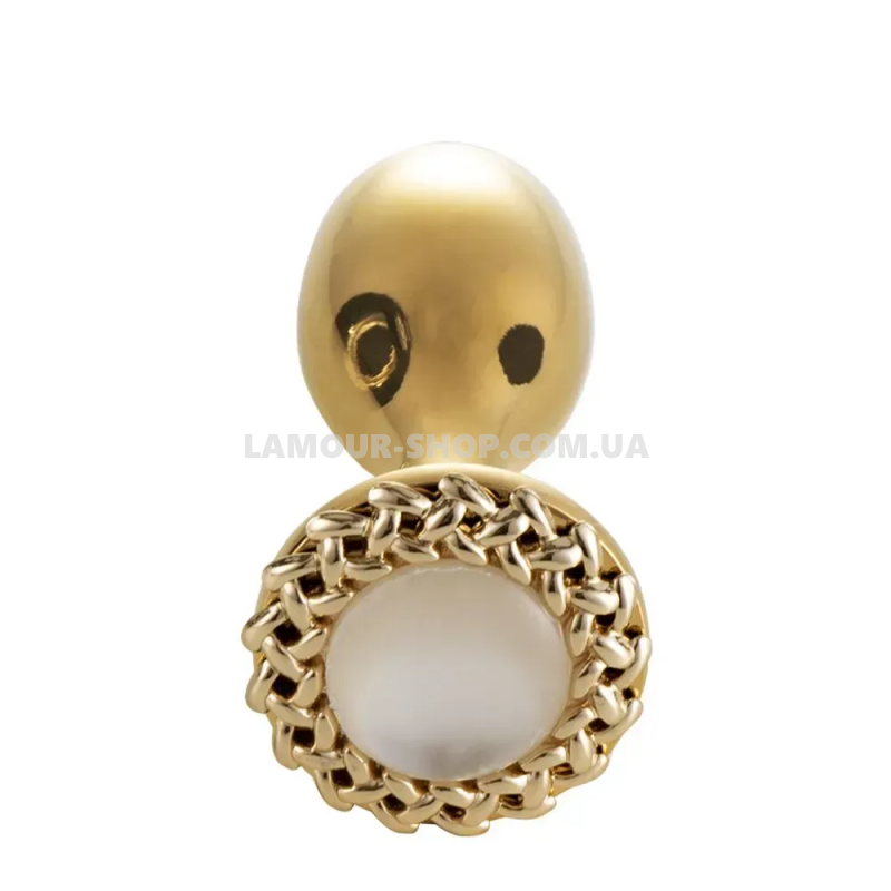 фото Анальна пробка  LOCKINK SEVANDA Pearl Rose-shape Anal Plug