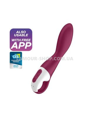 Смарт вібратор точки G Satisfyer Heated Thrill з функцією підігріву Смарт вібратор точки G Satisfyer Heated Thrill з функцією підігріву