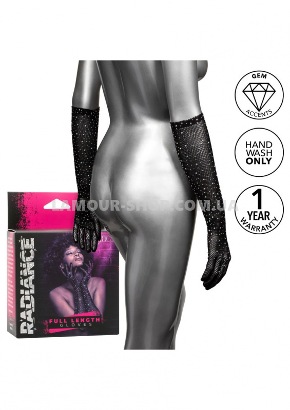 California Exotic Novelties Рукавички Full Length Gloves фото фото Рукавички Full Length Gloves