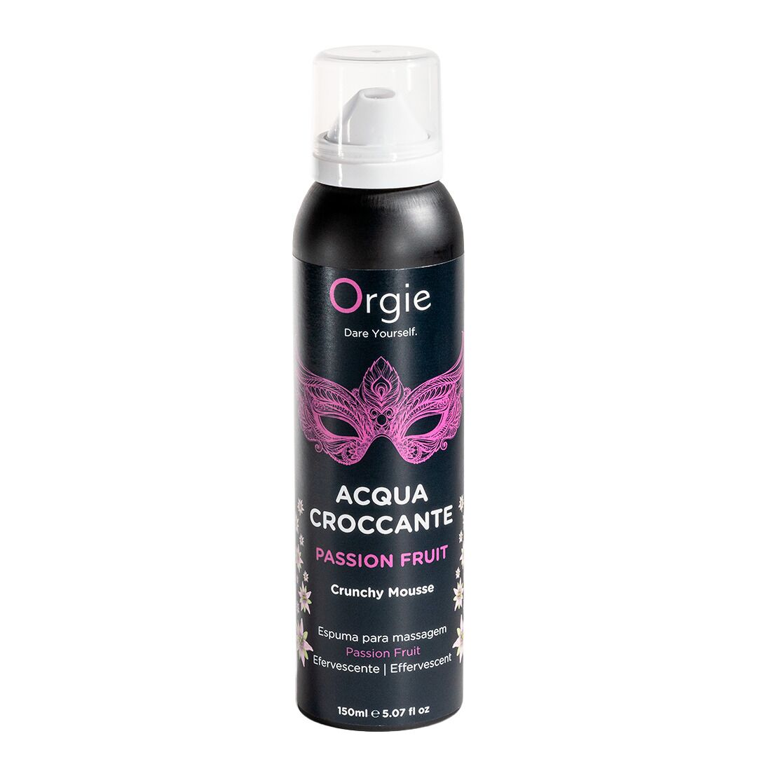 фото Масажна пінка Orgie – Acqua Croccante Passion Fruit (150 мл)