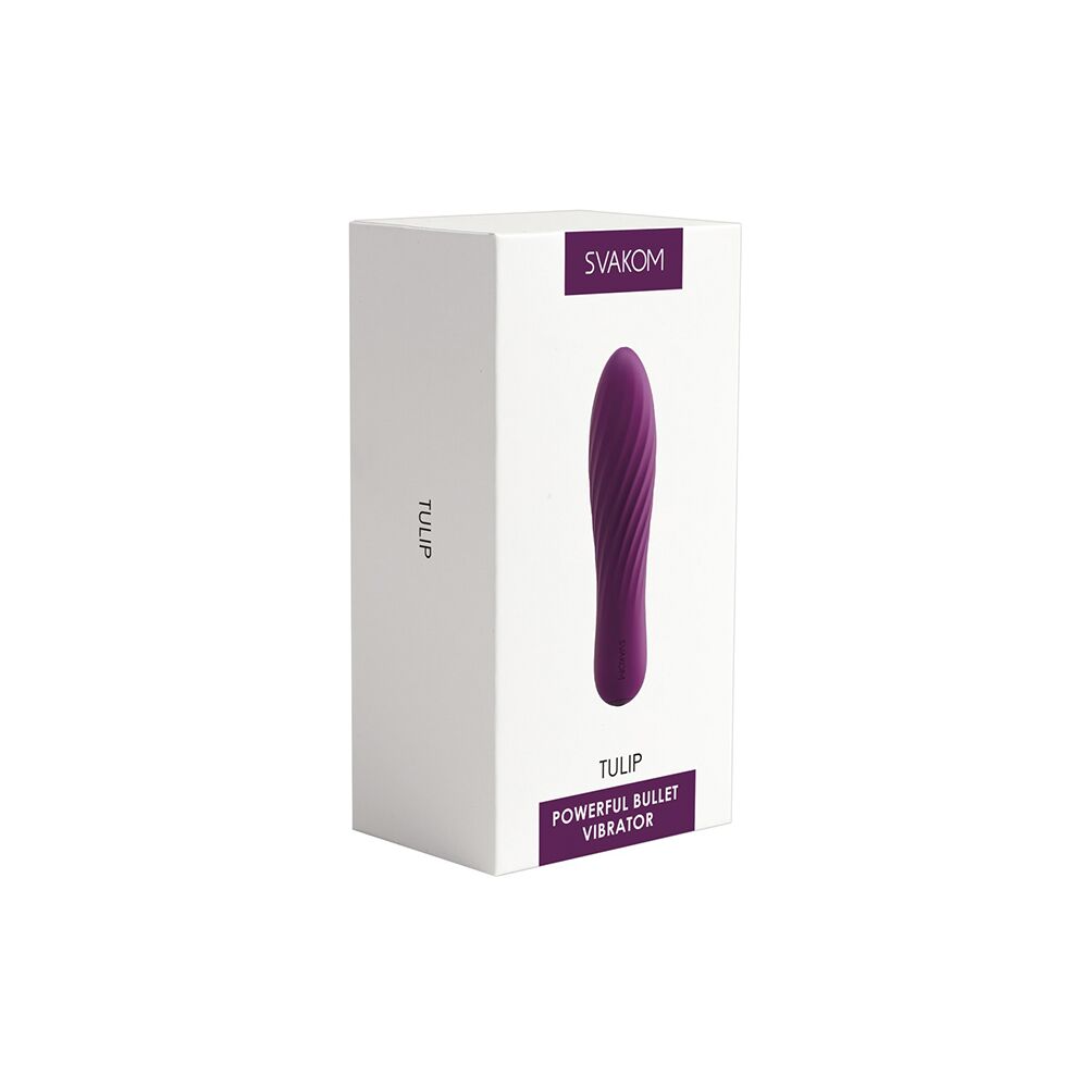фото Потужний міні вібратор Svakom Tulip Violet