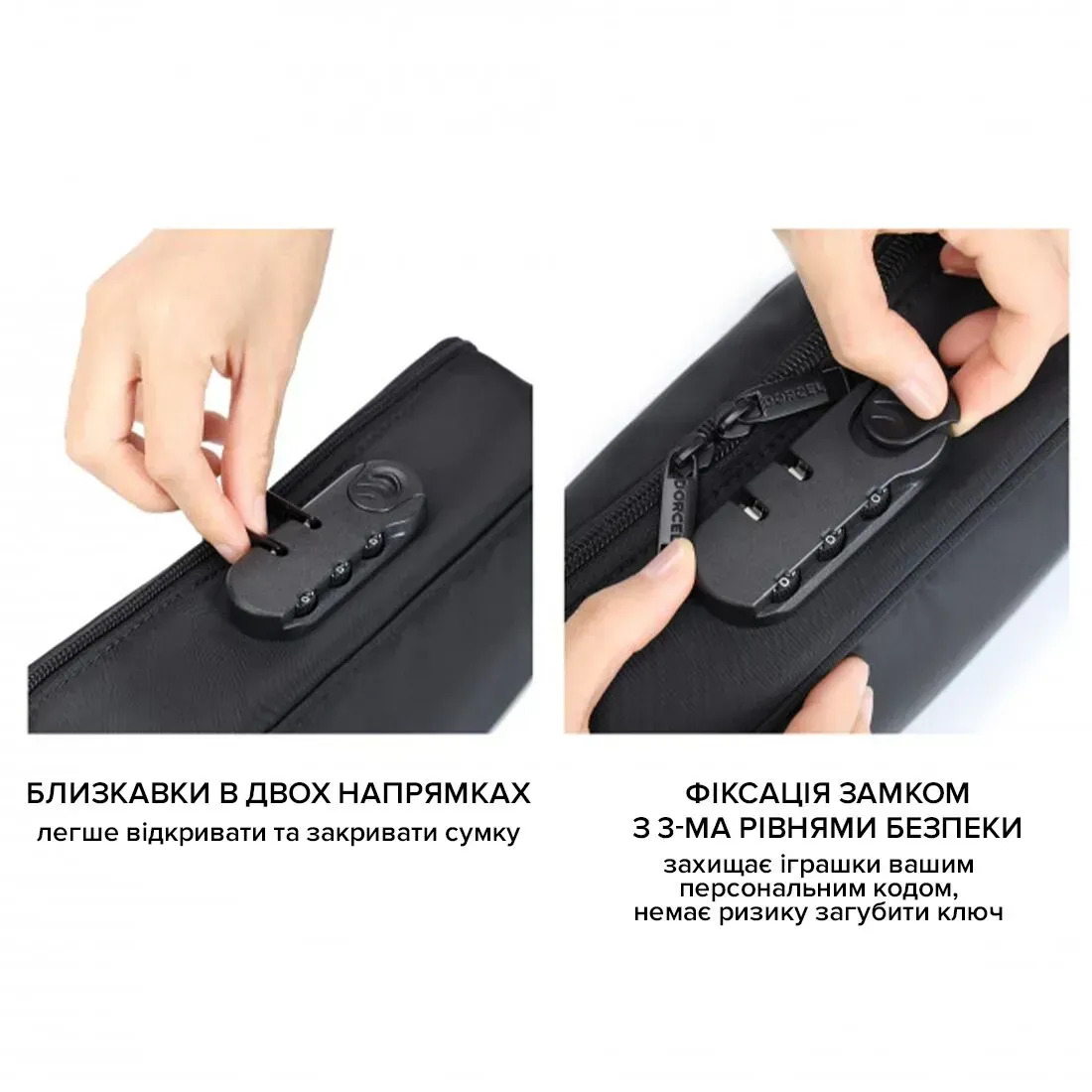 фото Кейс для іграшок з кодовим замком Dorcel DISCREET BOX