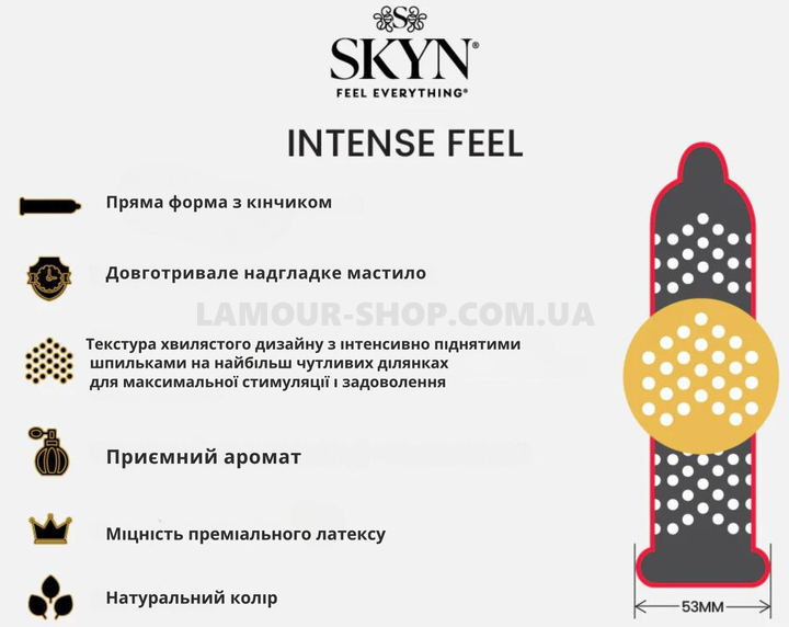 фото Презервативи SKYN Intense Feel