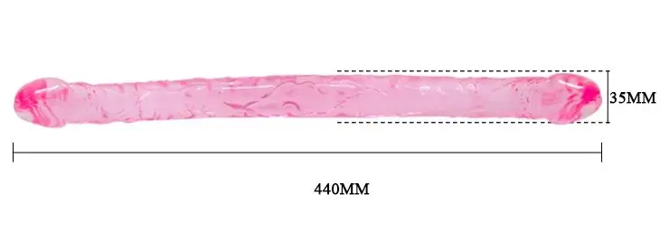 фото Подвійний фалоімітатор "Double Dong" PINK