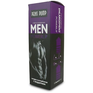 фото Вакуумна помпа з ручним насосом Men Powerup Black