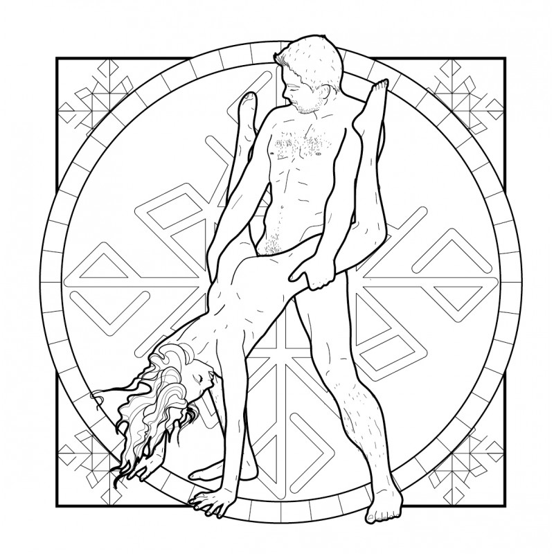 фото Розмальовка для дорослих        «Sex position»