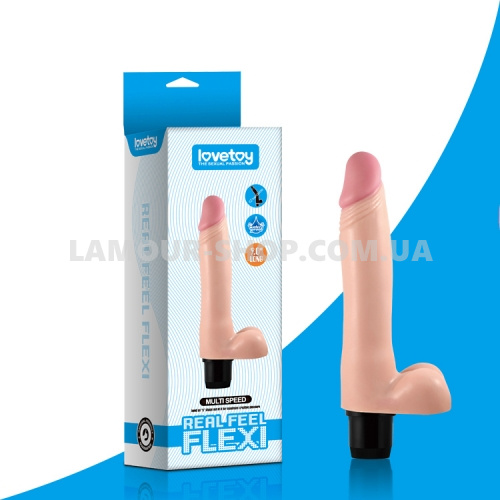 фото Вибратор Reel Feel Flexi Vibrator Flesh 9,0"