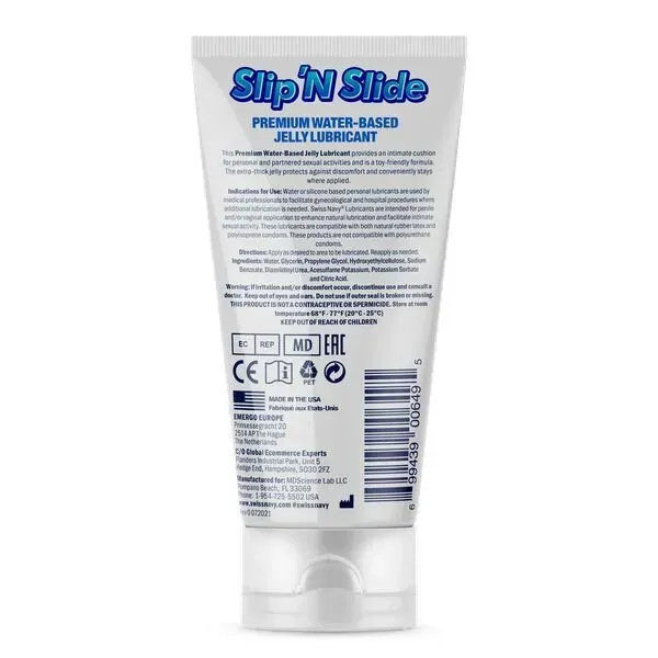 фото Лубрикант  на водній основі Swiss Navy Slip'N Slide Premium Jelly