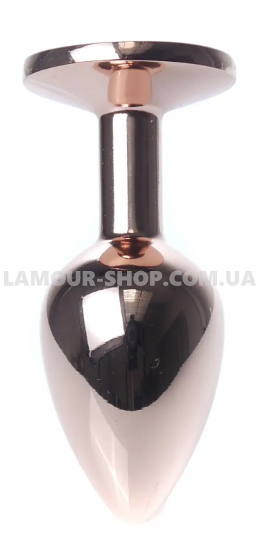 фото Анальний затор Boss Series - Jewellery Red Gold PLUG Rose S