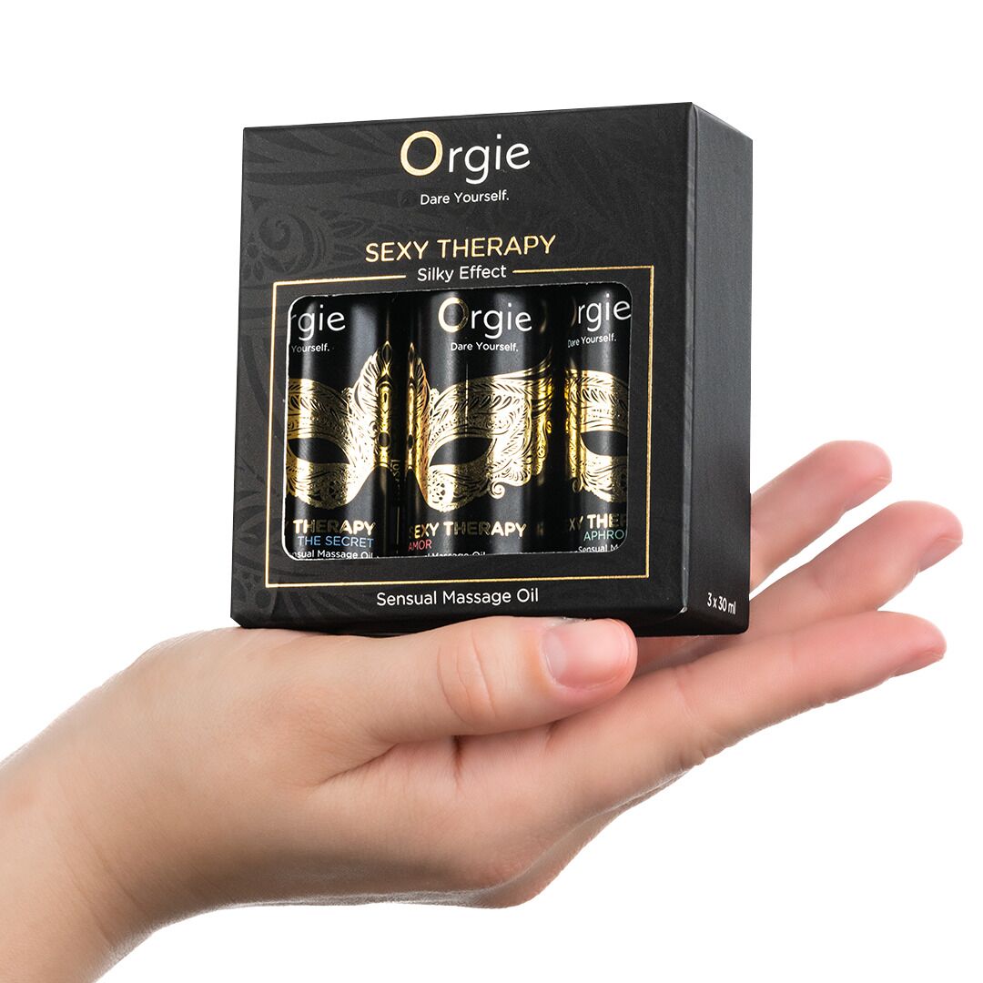 фото Набір масажних олій Orgie – Sexy Therapy Mini Size Collection (3х30 мл)