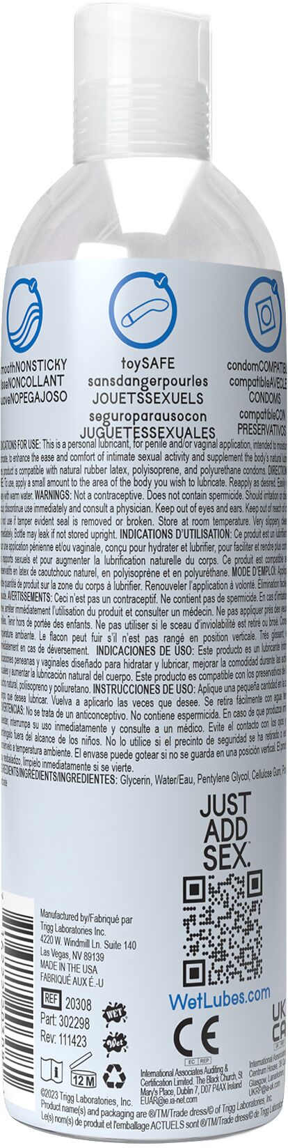 фото Лубрикант на водній основі Wet Pure Water Based (118 мл)