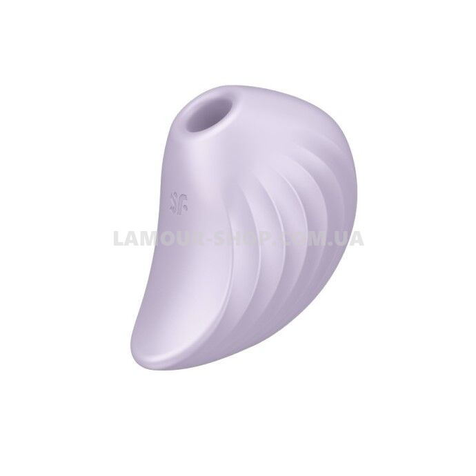 фото Вакуумный клиторальный стимулятор с вибрацией Satisfyer Pearl Diver Violet