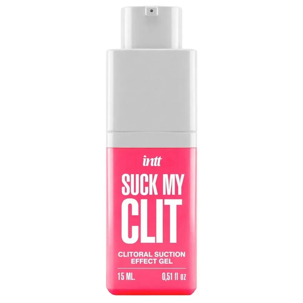 фото Смоктайзер  для клітора Intt Suck My Clit Wild Strawberry (15 мл), полуниця