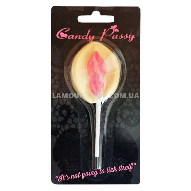 фото Леденец вагина на палочке Candy Pussy (42 гр)
