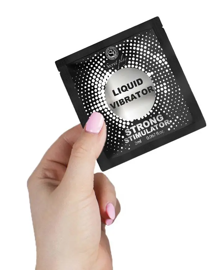 фото Стимулюючий гель Secret Play - Strong Liquid Vibrator sachet, 2 ml