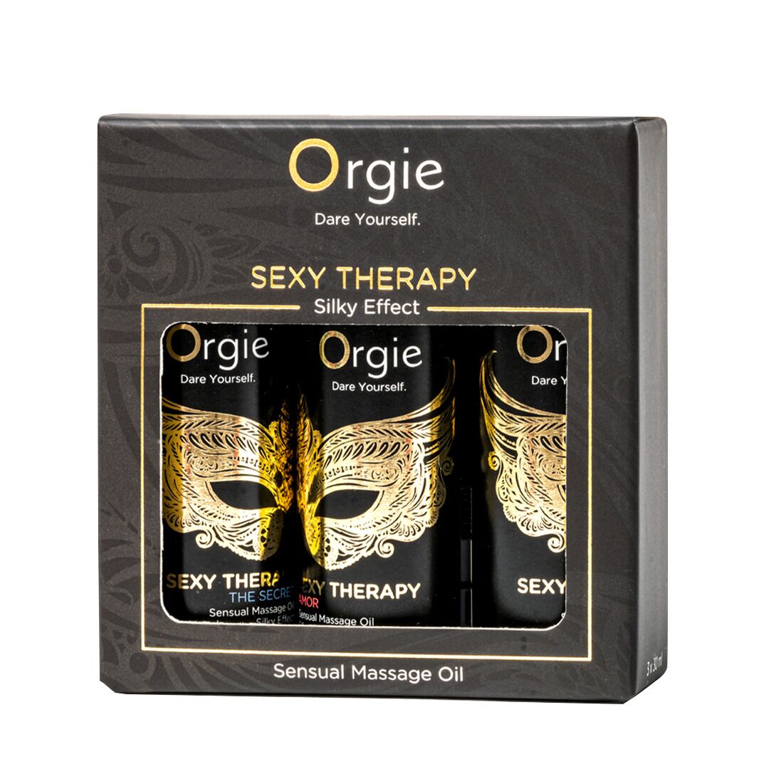 фото Набір масажних олій Orgie – Sexy Therapy Mini Size Collection (3х30 мл)