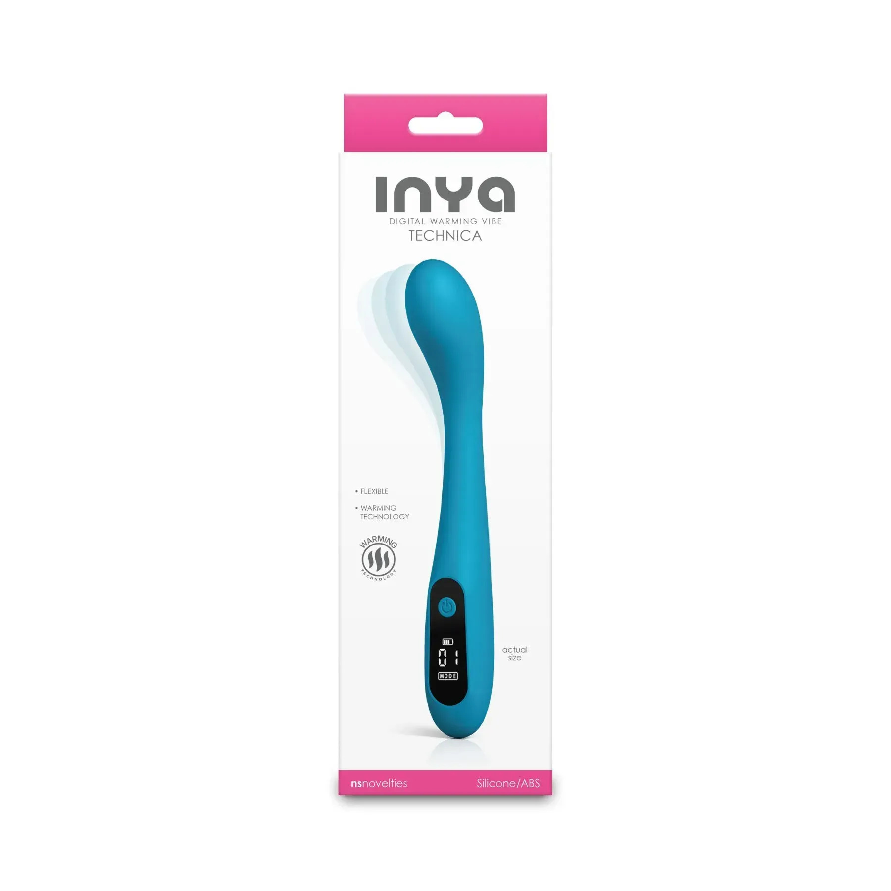 фото Вібратор NS Novelties INYA - Technica - Teal
