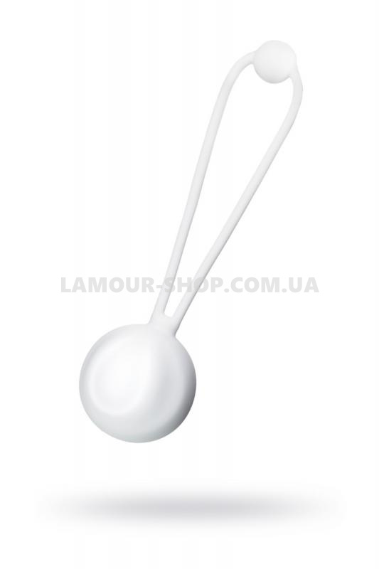 фото Вагінальні кульки L'Eroina By Toyfa Lily, силікон, білий, ø 3,1 см, 35 г