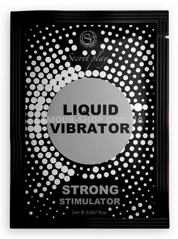 фото Стимулюючий гель Secret Play - Strong Liquid Vibrator sachet, 2 ml