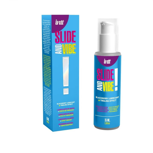Вібролубрикант  Intt Slide and Vibe (35 мл) на водній основі