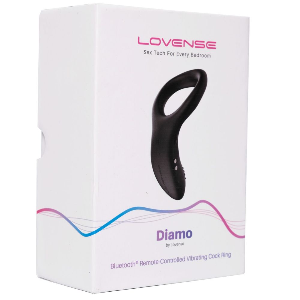 фото Смарт кільце-насадка на член Lovense Diamo Cock Ring