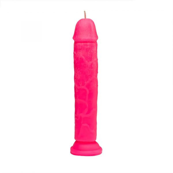 Свічка LOVE FLAME - Dildo Roma PINK Fluor